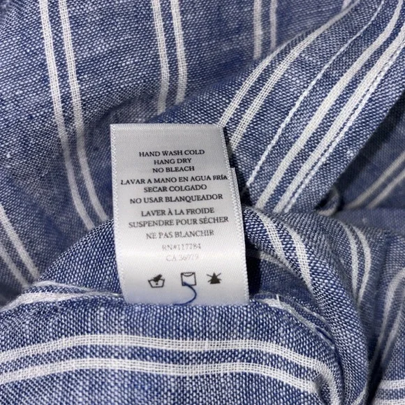 Rails Linen blend button up - Picture 7 of 8